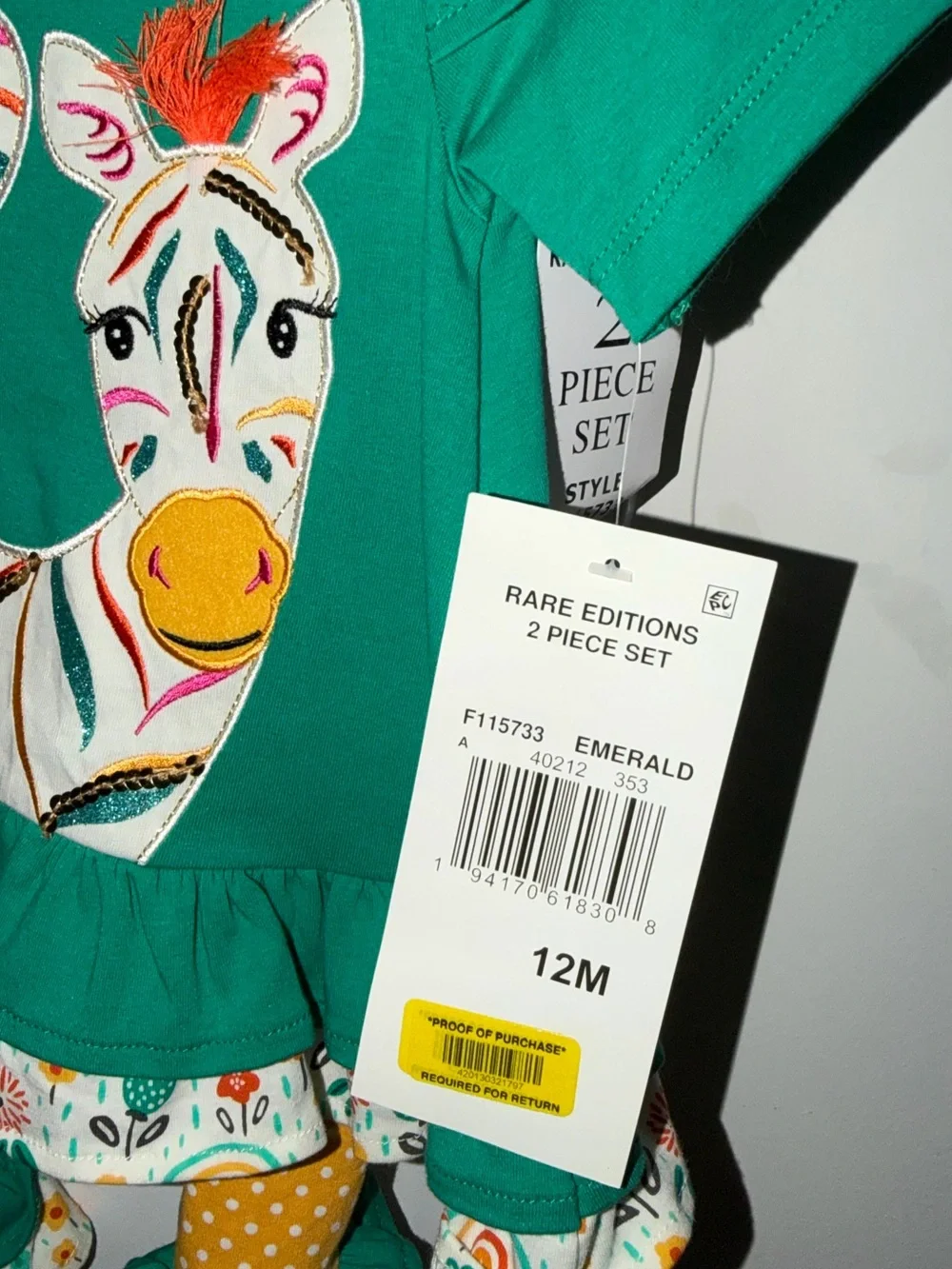 Rare Editions emerald green